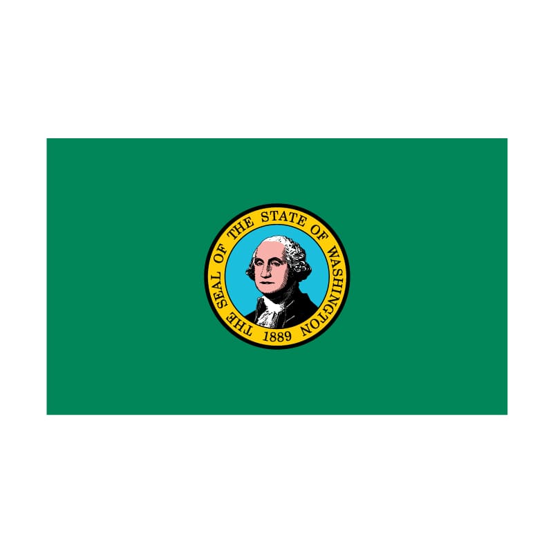 5' x 8' Washington Flag - Nylon