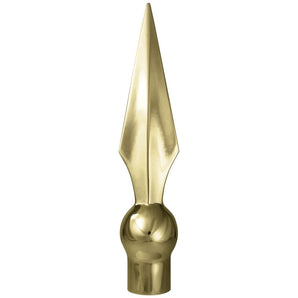 Metal Flat Spear - Gold