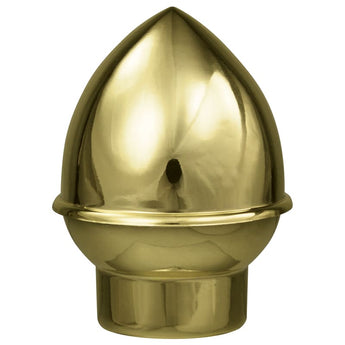 Plastic Slip Fit Acorn - Gold