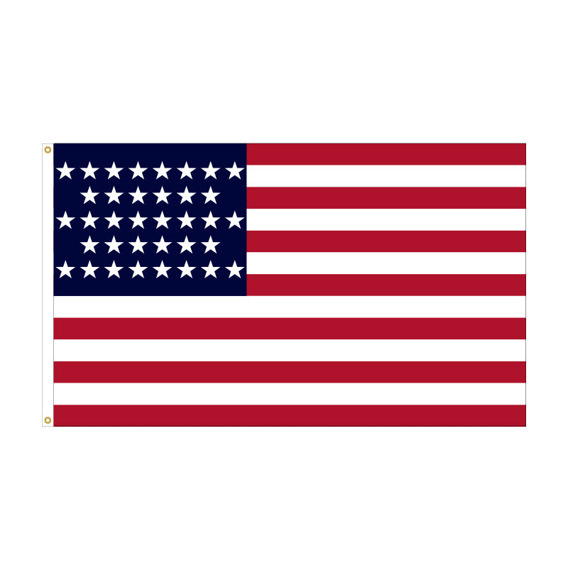 5' x 8' 36 Star American Flag - Nylon