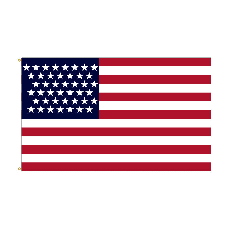 3' x 5' 43 Star American Flag - Nylon