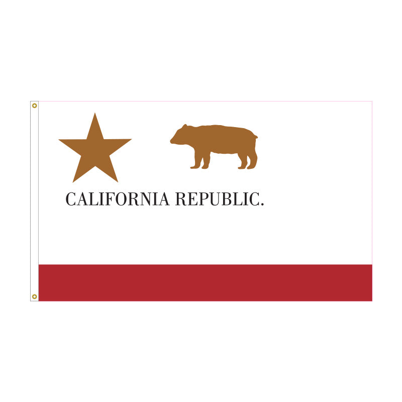 3' x 5' California Republic Flag - Nylon