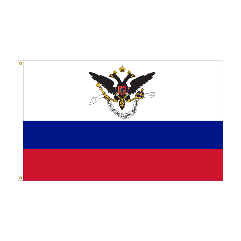 3' x 5' Russian American Company Flag - Nylon