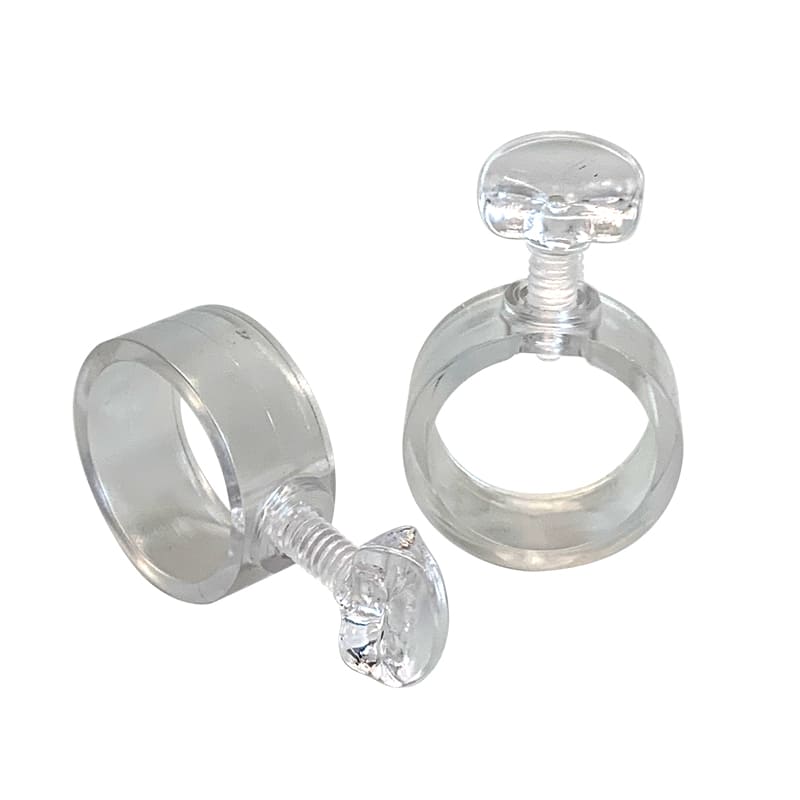 Plastic Flag Rings Clear Plastic EZ-Mount Flag Rings – Eder Flag