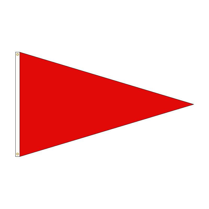 4' x 9' Canada Red Pennant - Nylon – Eder Flag