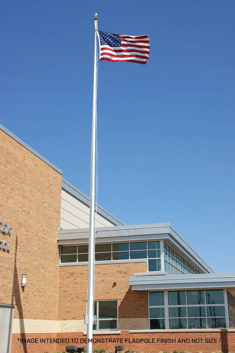 20ft Heavy Duty Residential Flagpole - SS20