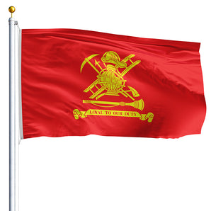 3' x 5' Firemen Flag - Nylon