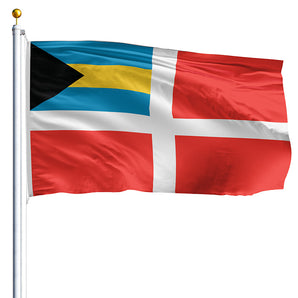 12" x 18" Bahamas Merchant Flag - Nylon