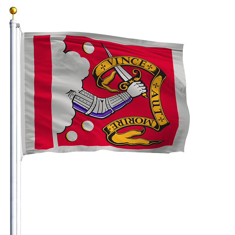 3' x 3-2/3' Bedford Flag - Nylon