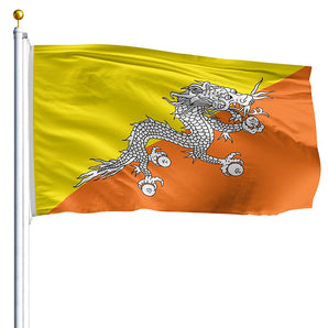 2' x 3' Bhutan Flag