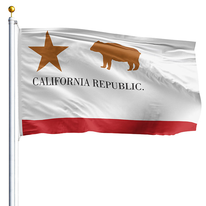 3' x 5' California Republic Flag - Nylon