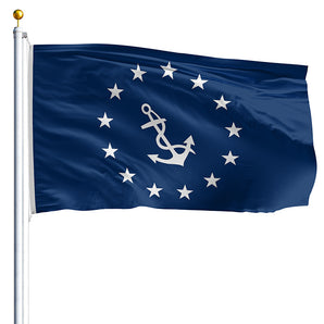 12" x 18" Commodore Flag - Nylon