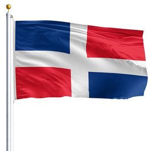 2' x 3' Dominican Republic Flag No Seal