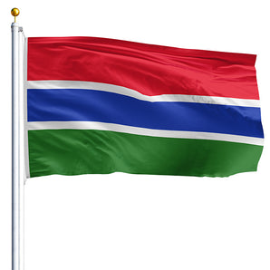 2' x 3' Gambia Flag