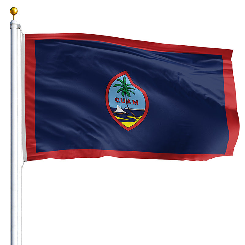 2' x 3' Guam Flag - Nylon – Eder Flag