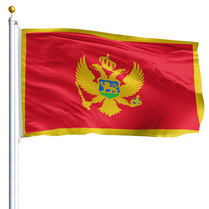 2' x 3' Montenegro Flag