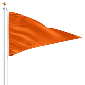 5' x 8' Orange Pennant - Nylon