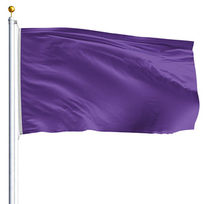 12" x 18" Purple Flag - Nylon