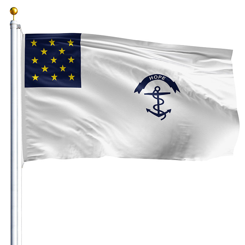 3' x 5' Rhode Island Regiment Flag - Nylon