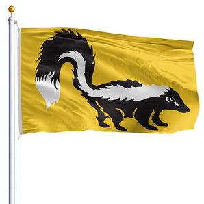 12" x 18" Skunk Flag - Nylon