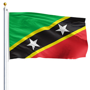 2' x 3' St. Kitts & Nevis Flag