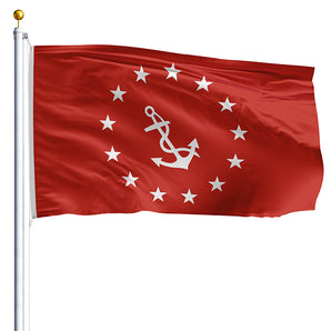 12" x 18" Vice-Commodore Flag - Nylon