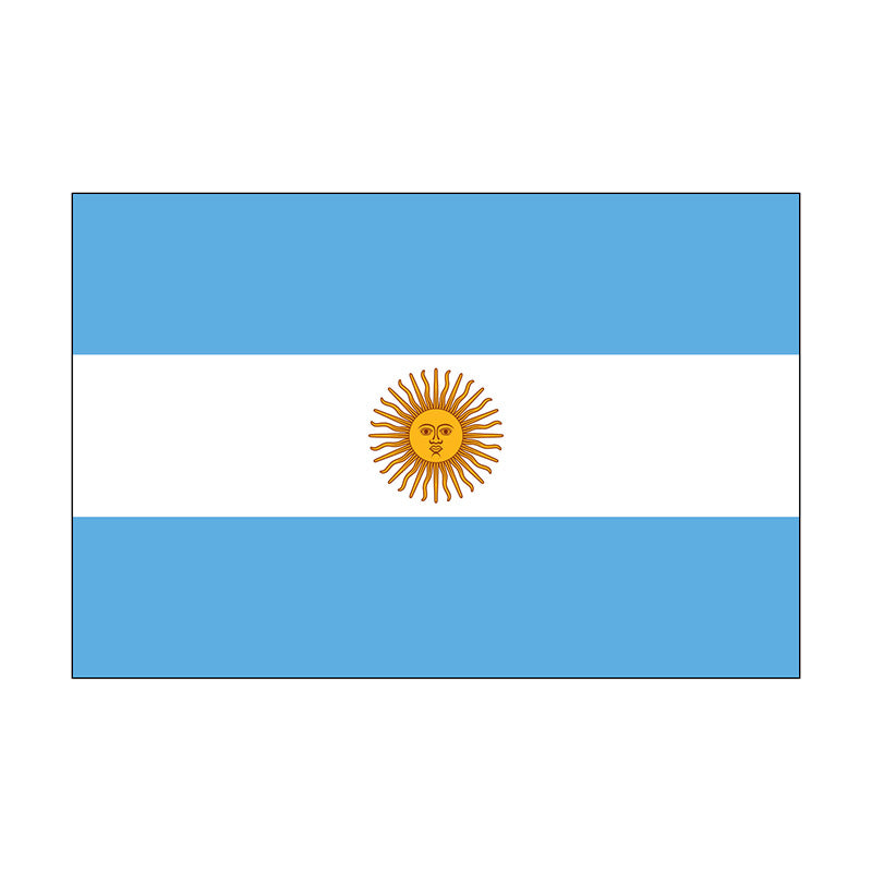 3' x 5' Argentina - Nylon