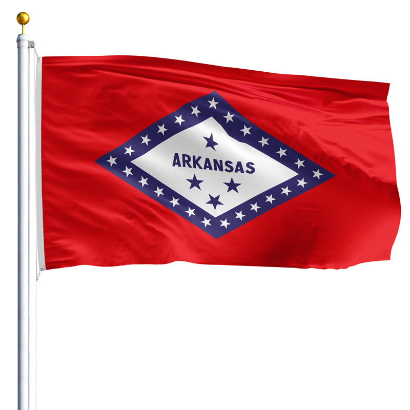 5' x 8' Arkansas Flag - Polyester