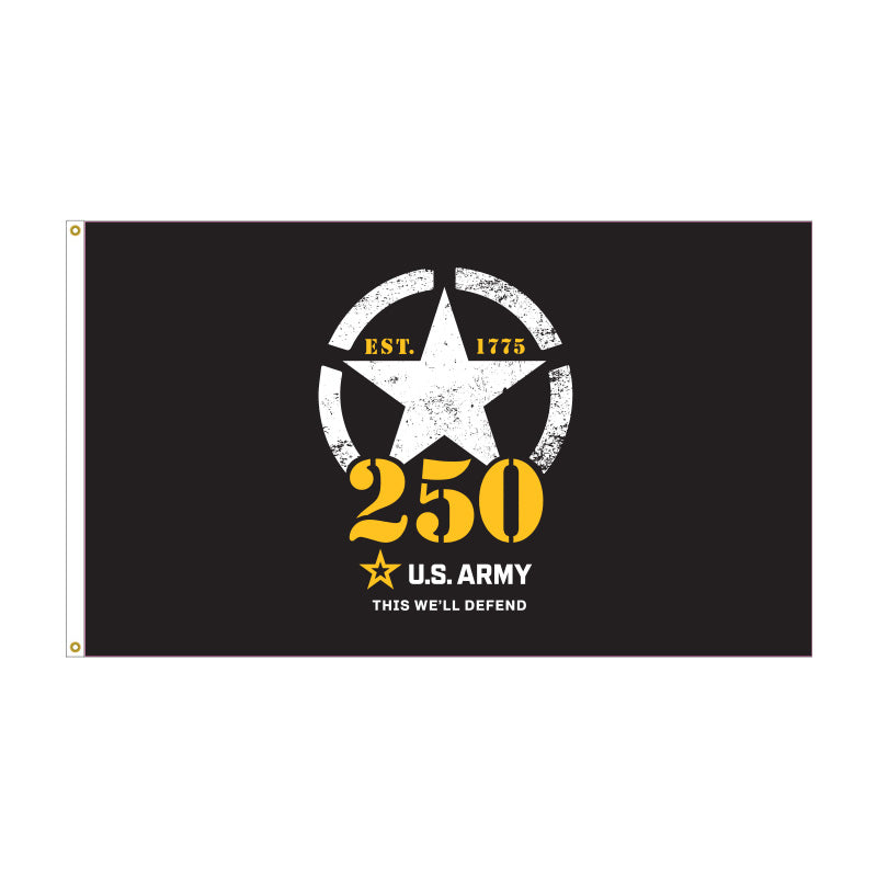 3' x 5' Army 250 Flag - Nylon