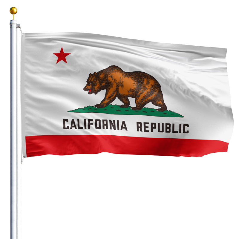 5' x 8' California Flag - Polyester
