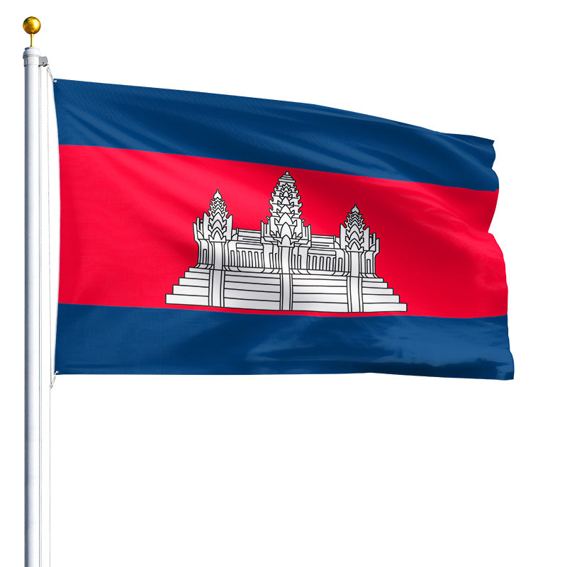 6' x 10' Cambodia Flag