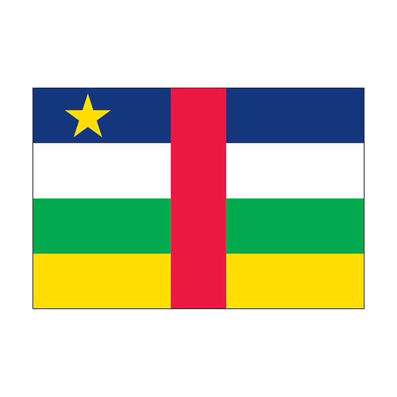 Central African Republic Flag