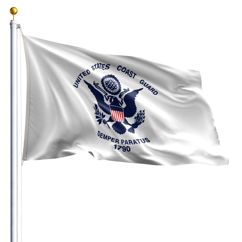 3' x 5' Coast Guard Flag - Nylon