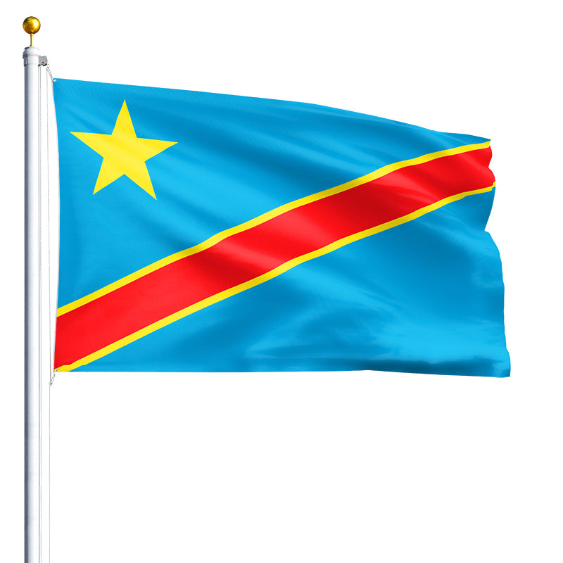 3' x 5' Congo Democratic Republic - Nylon