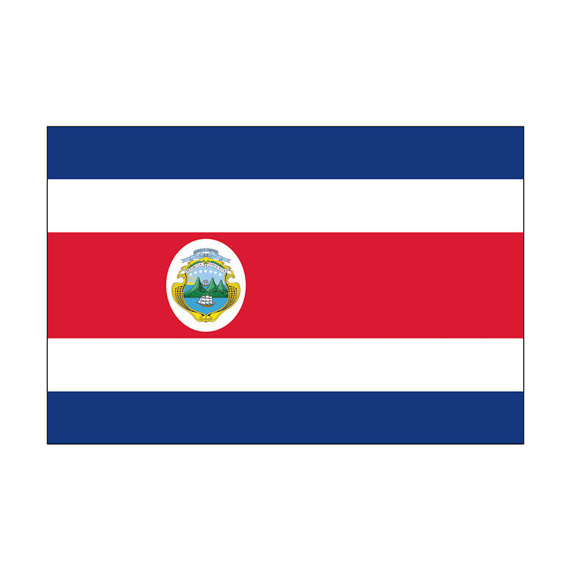 Order 4’x6’ Costa Rica Flags | Made in the USA | Eder Flag