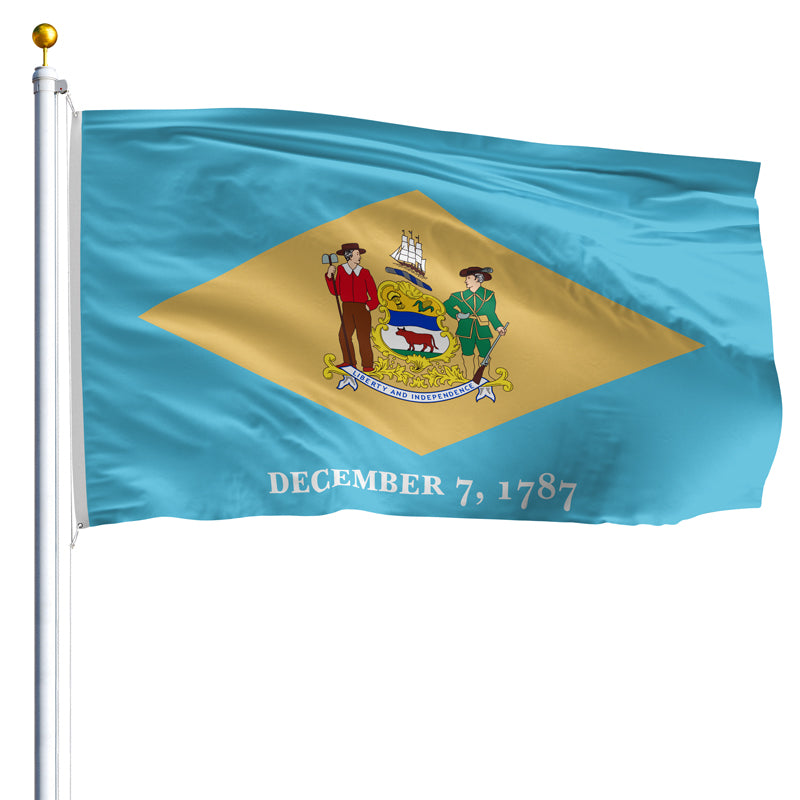3' x 5' Delaware Flag - Polyester
