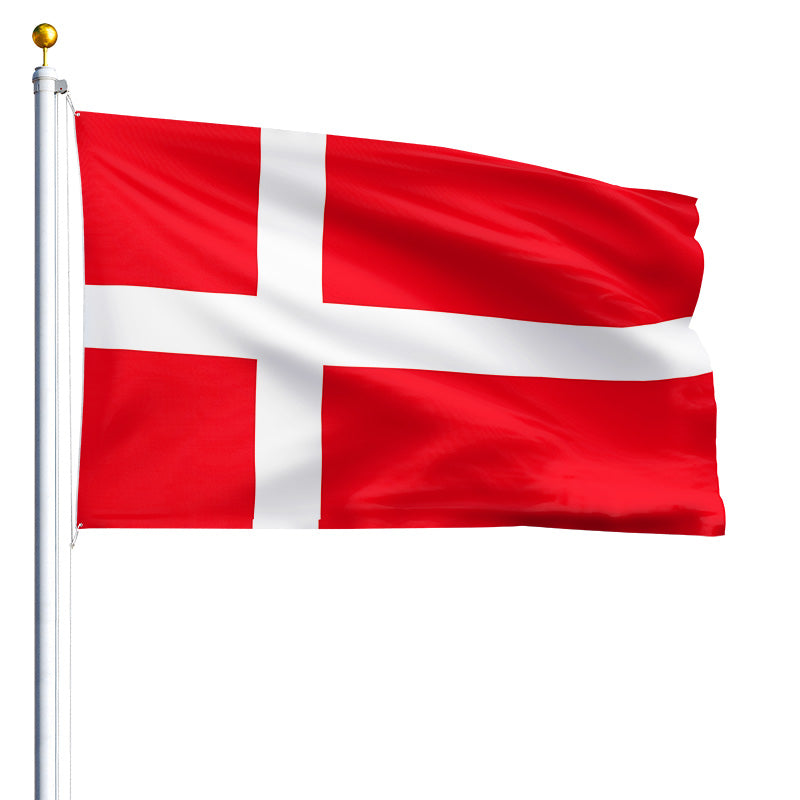 6' x 10' Denmark Flag