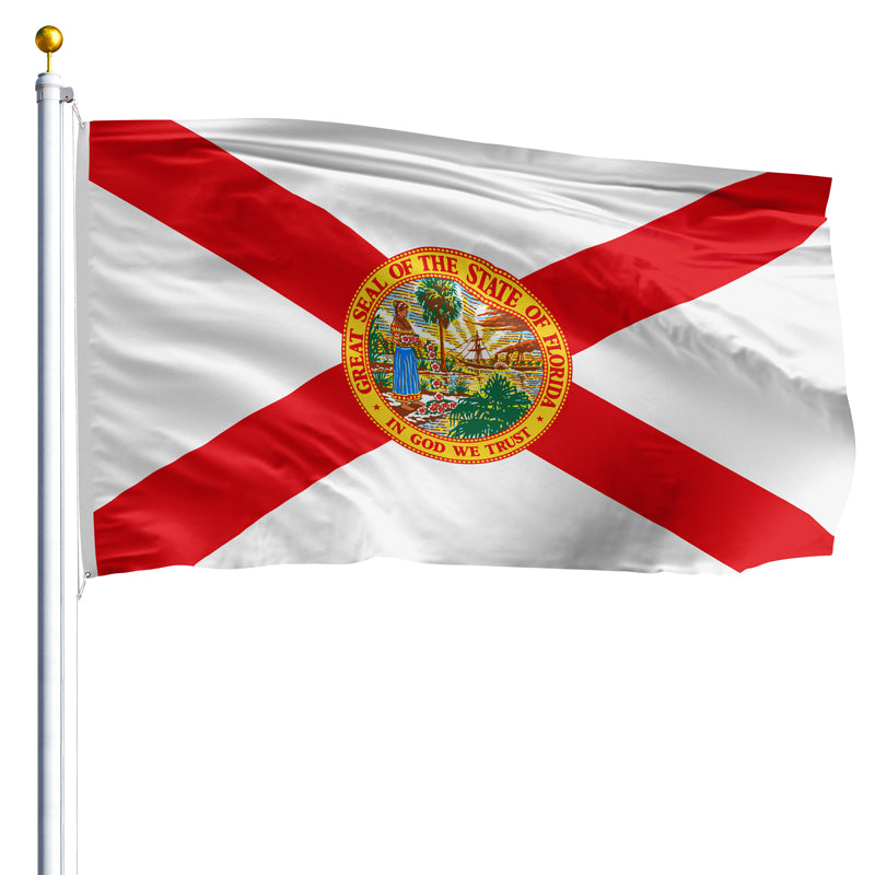 4' x 6' Florida Flag - Polyester