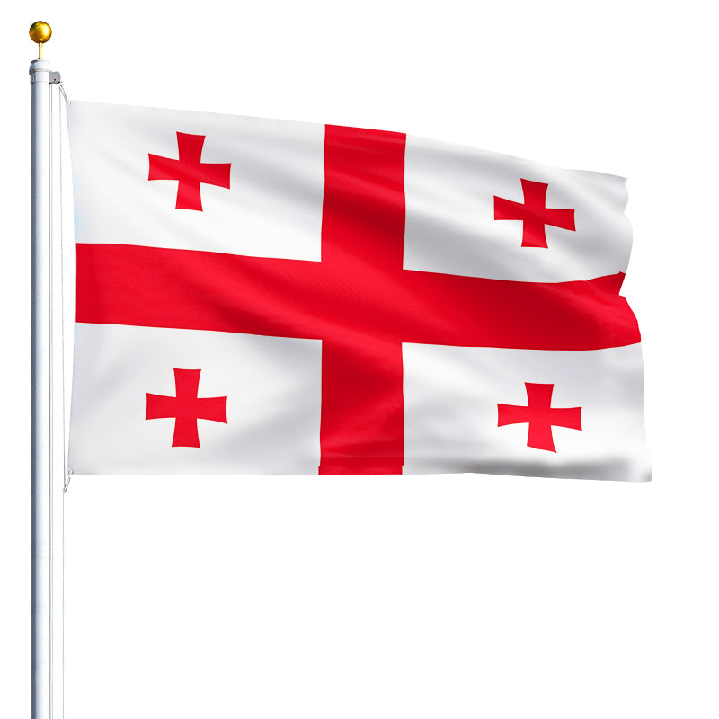 4' x 6' Georgia Republic - Nylon – Eder Flag