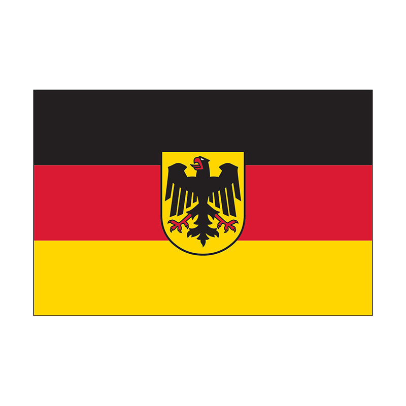 3' x 5' Germany With Eagle - Nylon
