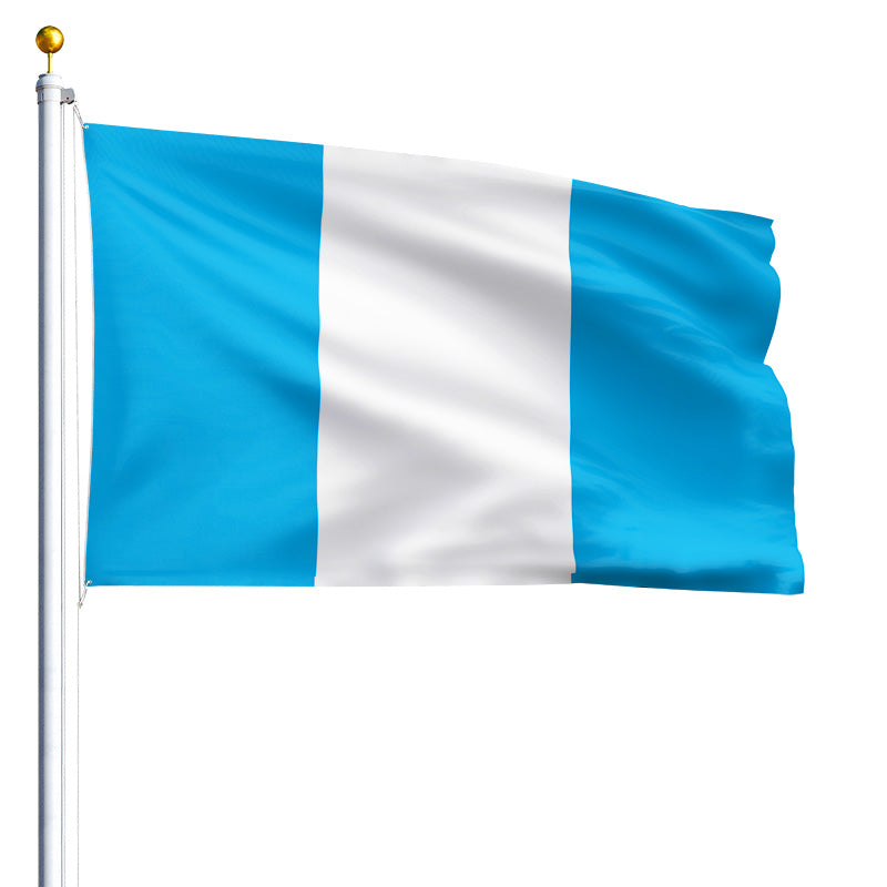 6' x 10' Guatemala Flag No Seal