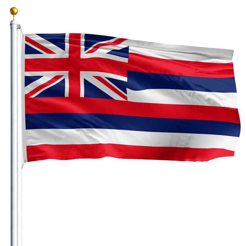 5' x 8' Hawaii Flag - Polyester