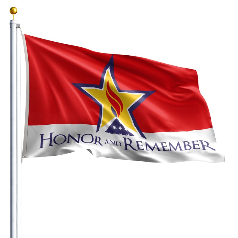 3' x 5' Honor and Remember Flag - Nylon