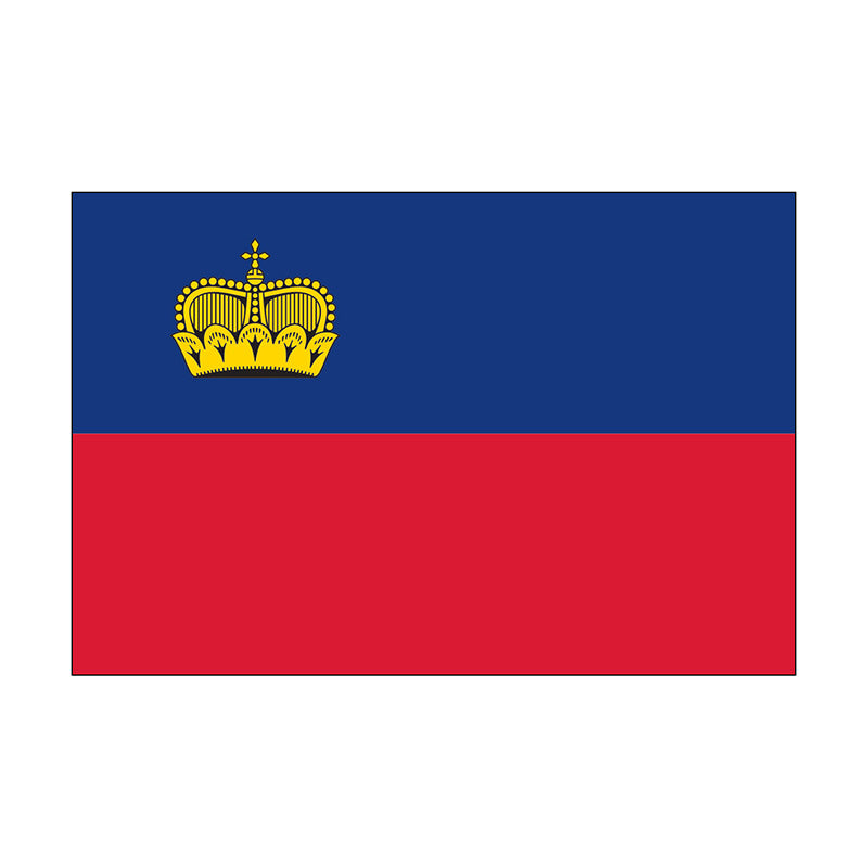  Liechtenstein Flag