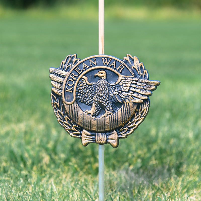 Memorial Markers - Korean Eagle