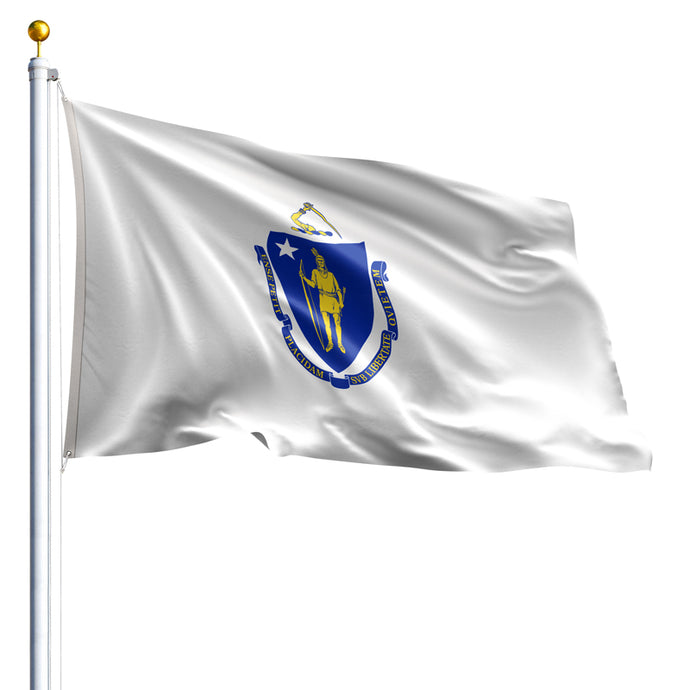 6' x 10' Massachusetts Flag - Nylon