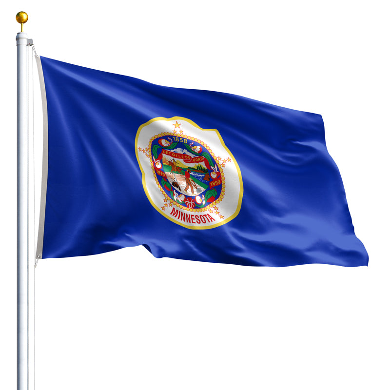 4' x 6' Minnesota Flag - Nylon