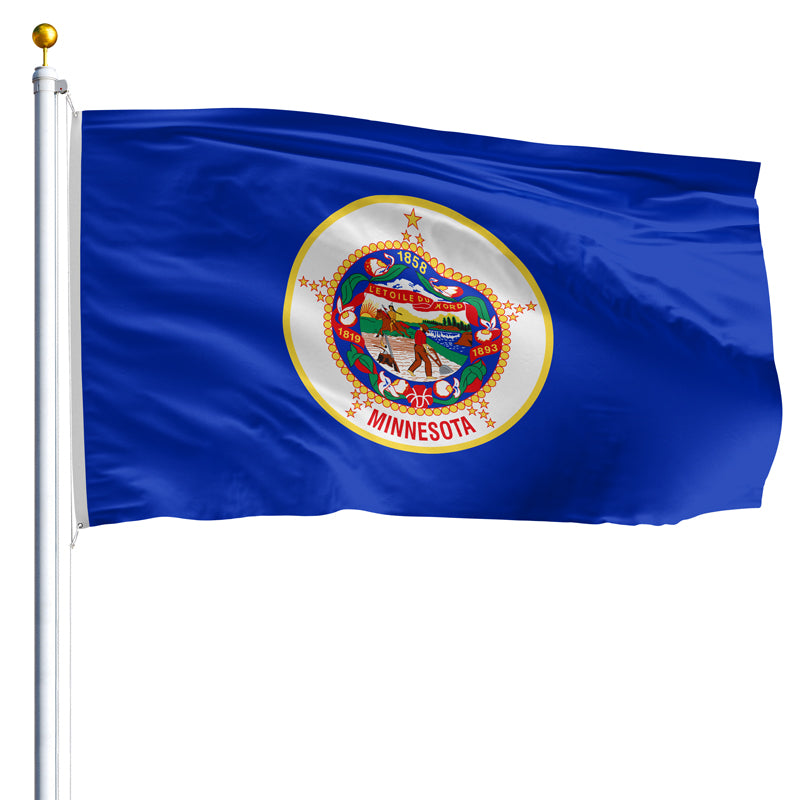 3' x 5' Minnesota Flag - Polyester