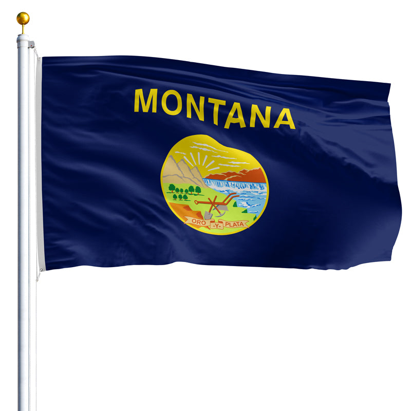 4' x 6' Montana Flag - Polyester