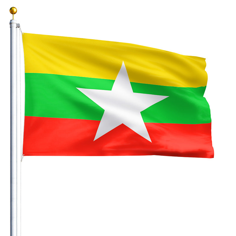 3' x 5' Myanmar - Nylon